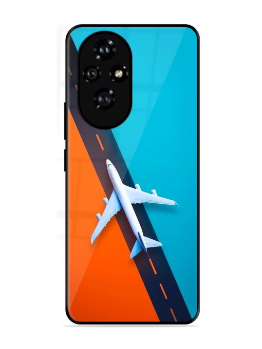 Skyward Bound Glossy Soft Edge Case for Honor 200 (5G)