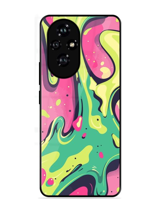 Gooey Grooves Glossy Soft Edge Case for Honor 200 (5G)