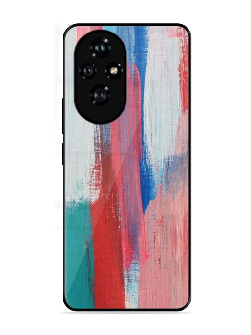 Colorful Chaos Glossy Soft Edge Case for Honor 200 (5G)