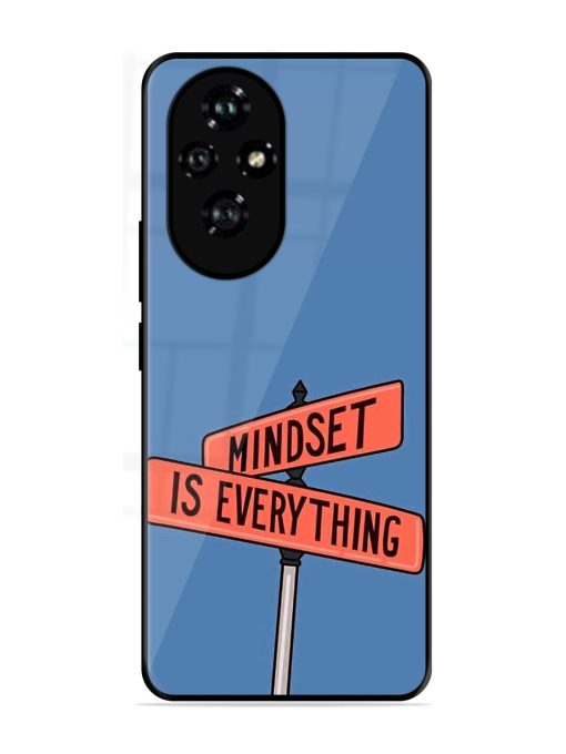 Mindset Matters Glossy Soft Edge Case for Honor 200 (5G)