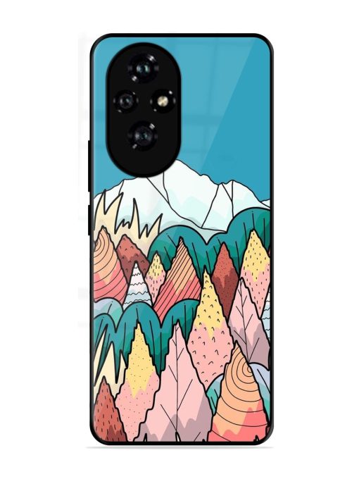Mountain Dreamscape Glossy Soft Edge Case for Honor 200 (5G)