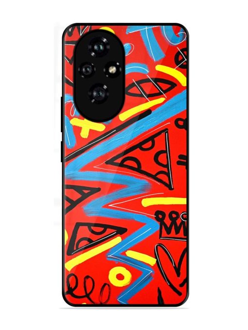 Groovy Garden Glossy Soft Edge Case for Honor 200 (5G)