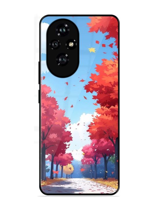 Autumn'S Embrace Glossy Soft Edge Case for Honor 200 (5G)