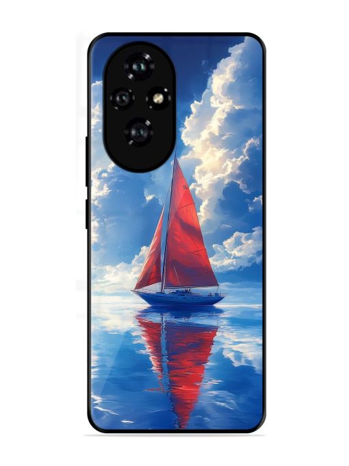Crimson Sails Glossy Soft Edge Case for Honor 200 (5G)