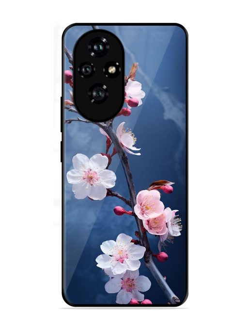 Delicate Blossoms Glossy Soft Edge Case for Honor 200 (5G)