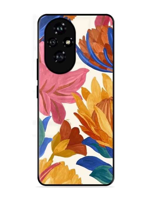 Blooming Tapestry Glossy Soft Edge Case for Honor 200 (5G)