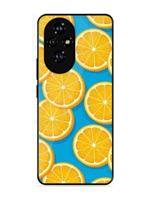 Citrus Symphony Glossy Soft Edge Case for Honor 200 (5G)