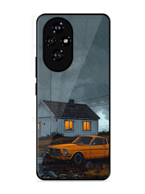 Rainy Day Retreat Glossy Soft Edge Case for Honor 200 (5G)