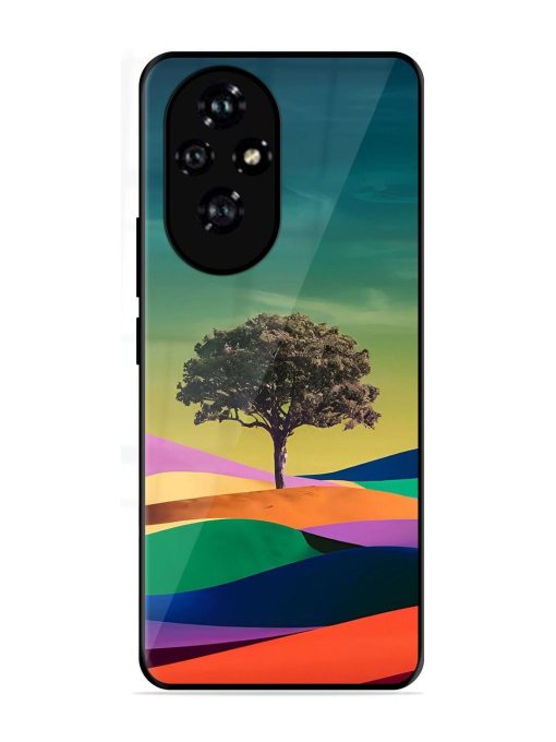 Rainbow'S Lone Sentinel Glossy Soft Edge Case for Honor 200 (5G)