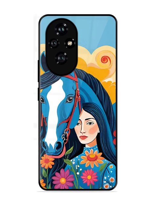 Equine Enchantment Glossy Soft Edge Case for Honor 200 (5G)