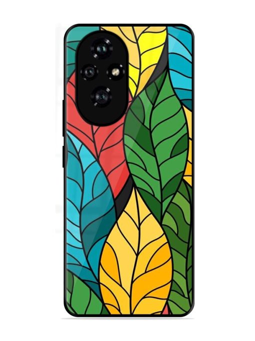 Foliage Fiesta Glossy Soft Edge Case for Honor 200 (5G)