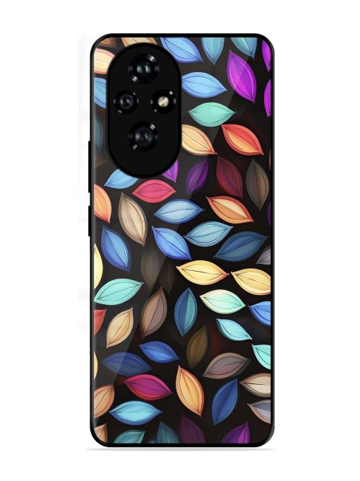 Colorful Kaleidoscope Glossy Soft Edge Case for Honor 200 (5G)