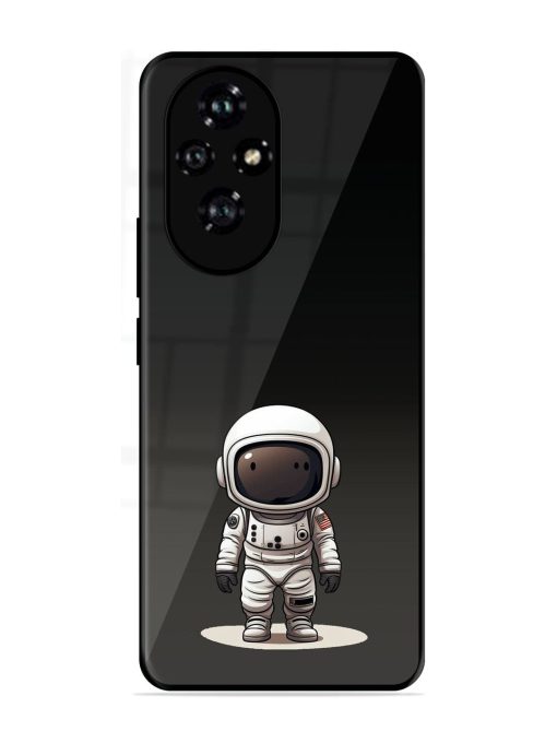 Neon Astronaut Glossy Soft Edge Case for Honor 200 (5G)