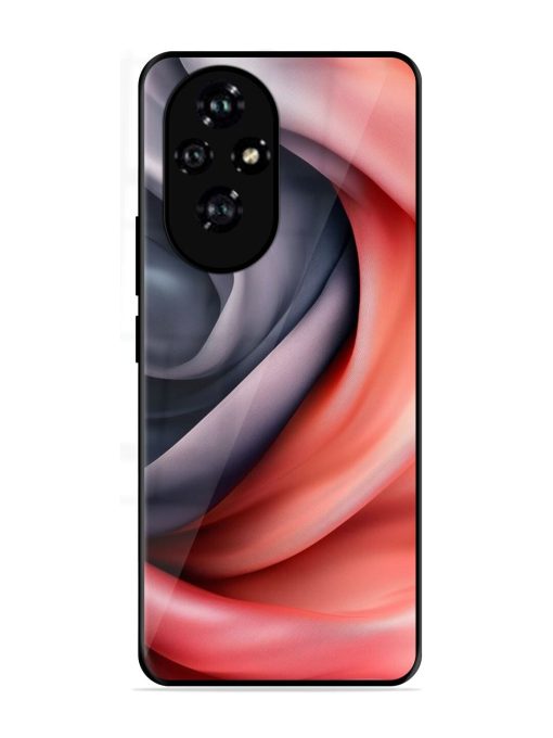 Swirling Silk Glossy Soft Edge Case for Honor 200 (5G)