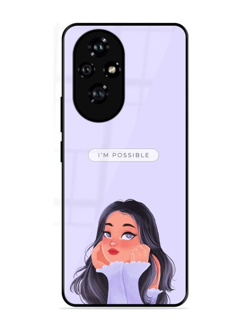 Im Possible Glossy Soft Edge Case for Honor 200 (5G)