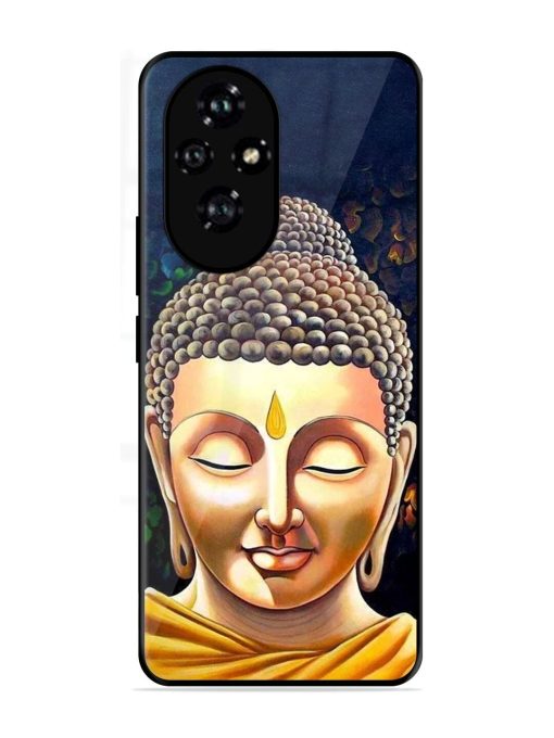 Buddha Face Glossy Soft Edge Case for Honor 200 (5G)