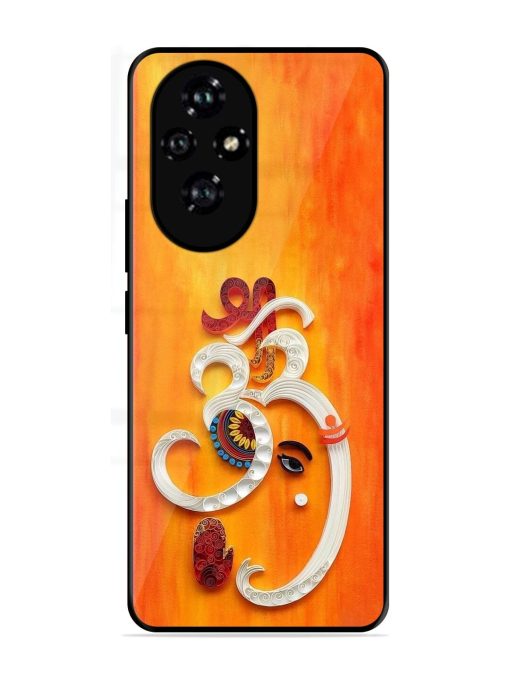 Ganesha In Quilling Art Glossy Soft Edge Case for Honor 200 (5G)
