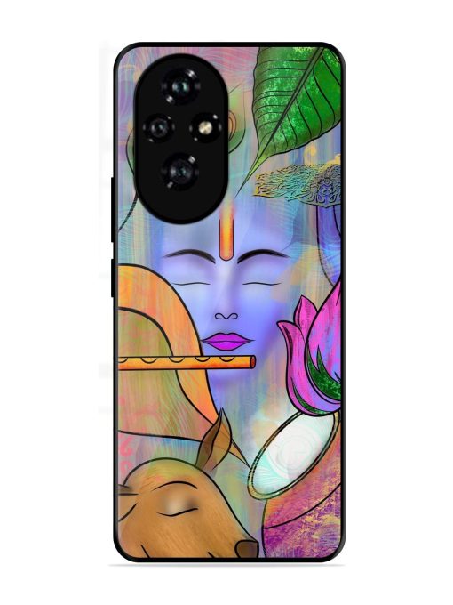 Divine Serenity Glossy Soft Edge Case for Honor 200 (5G)