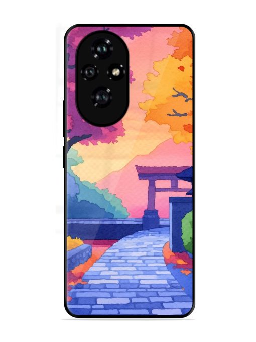 Autumnal Serenity Glossy Soft Edge Case for Honor 200 (5G)