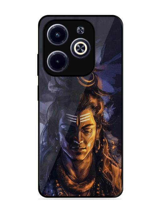 Lord Shiva Glossy Soft Edge Case for Infinix Hot 40I