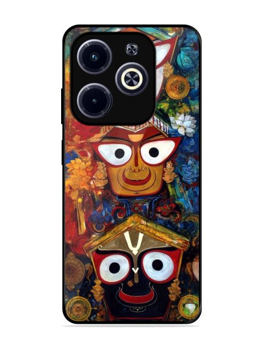 Lord Jagannath Glossy Soft Edge Case for Infinix Hot 40I