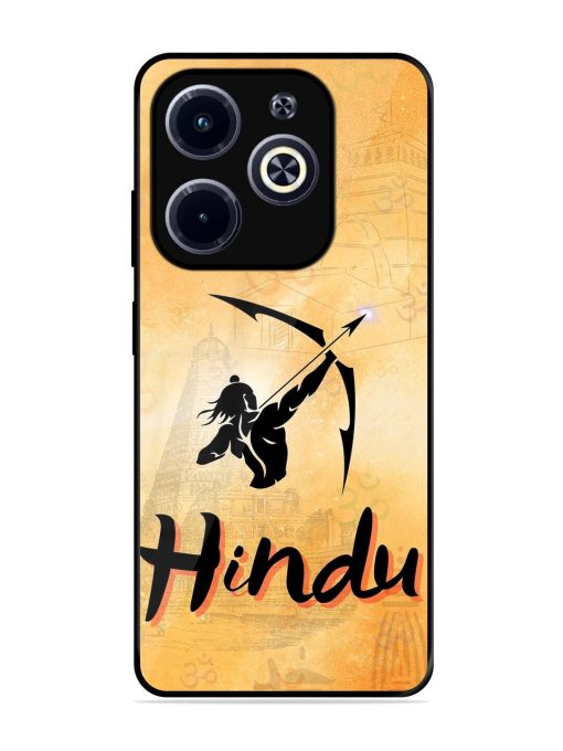 Hindu Glossy Soft Edge Case for Infinix Hot 40I