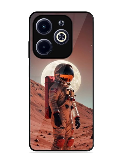 The Red Planet Glossy Soft Edge Case for Infinix Hot 40I