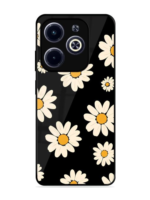 Daisies In The Night Glossy Soft Edge Case for Infinix Hot 40I