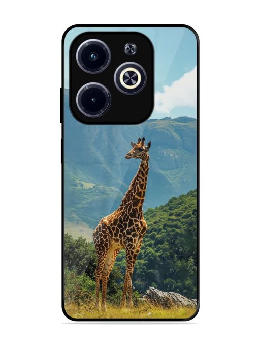 Gentle Giant Glossy Soft Edge Case for Infinix Hot 40I