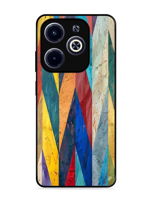 Abstract Tapestry Glossy Soft Edge Case for Infinix Hot 40I