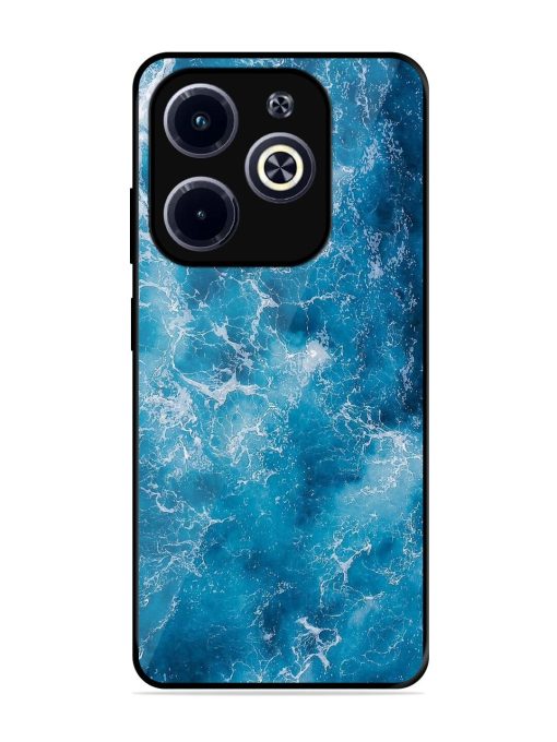 Oceanic Abyss Glossy Soft Edge Case for Infinix Hot 40I