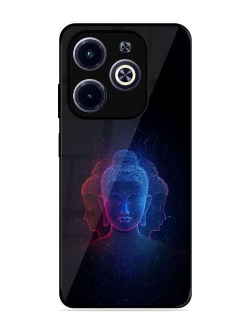 Neon Nirvana Glossy Soft Edge Case for Infinix Hot 40I