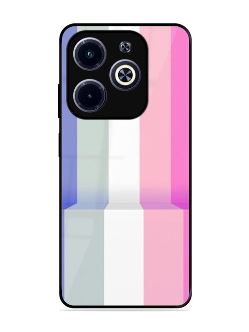 Pastel Palette Glossy Soft Edge Case for Infinix Hot 40I