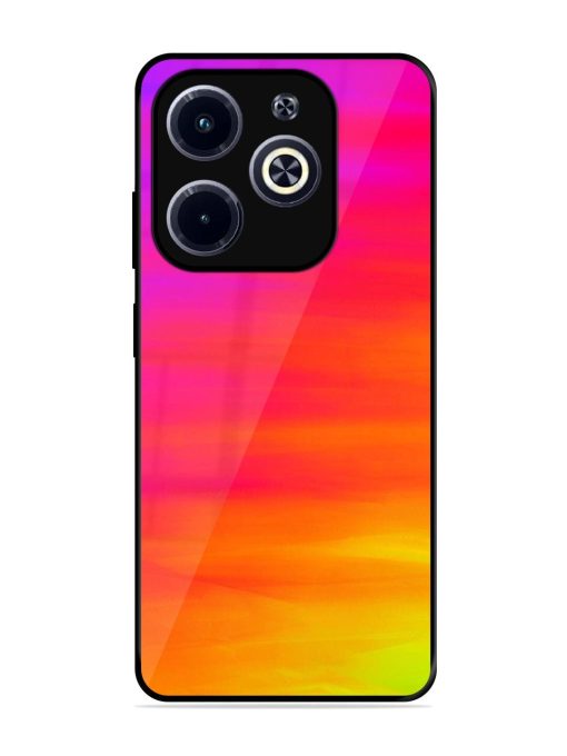 Neon Horizon Glossy Soft Edge Case for Infinix Hot 40I