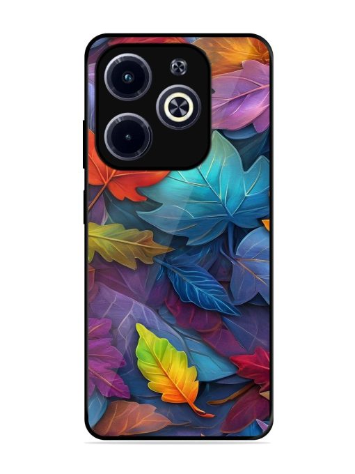 Autumn'S Embrace Glossy Soft Edge Case for Infinix Hot 40I