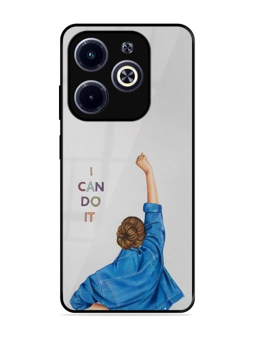 Can Do It Glossy Soft Edge Case for Infinix Hot 40I