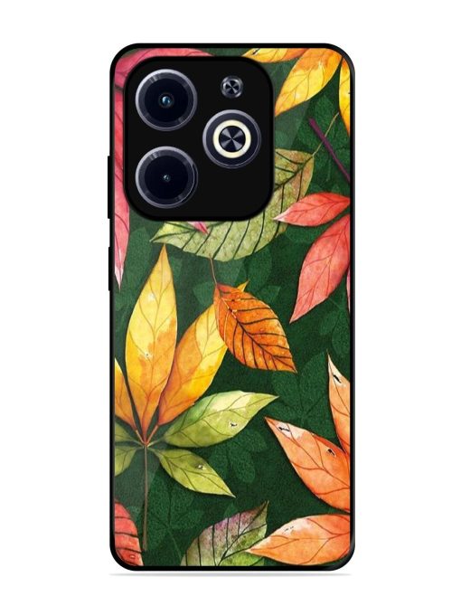Autumn'S Embrace Glossy Soft Edge Case for Infinix Hot 40I