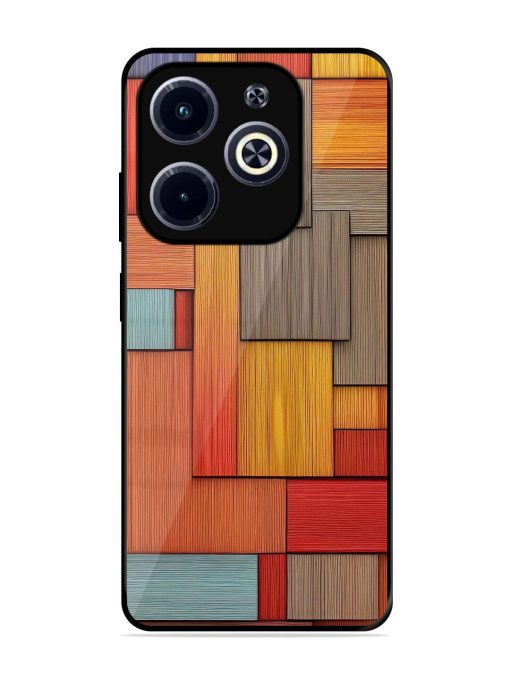 Woodsy Wonders Glossy Soft Edge Case for Infinix Hot 40I