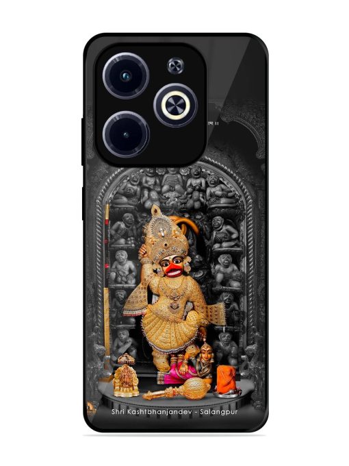 Shri Kashtabhanjandev Glossy Soft Edge Case for Infinix Hot 40I