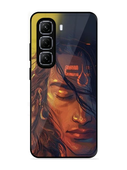 Tranquil Shiva Glossy Soft Edge Case for Infinix Hot 50 (5G)