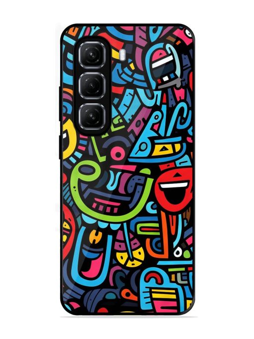 Doodlephoria Glossy Soft Edge Case for Infinix Hot 50 (5G)