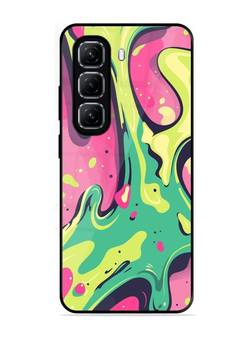 Gooey Grooves Glossy Soft Edge Case for Infinix Hot 50 (5G)