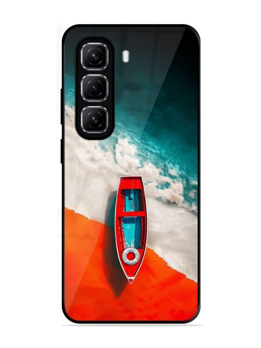 Crimson Tide Glossy Soft Edge Case for Infinix Hot 50 (5G)