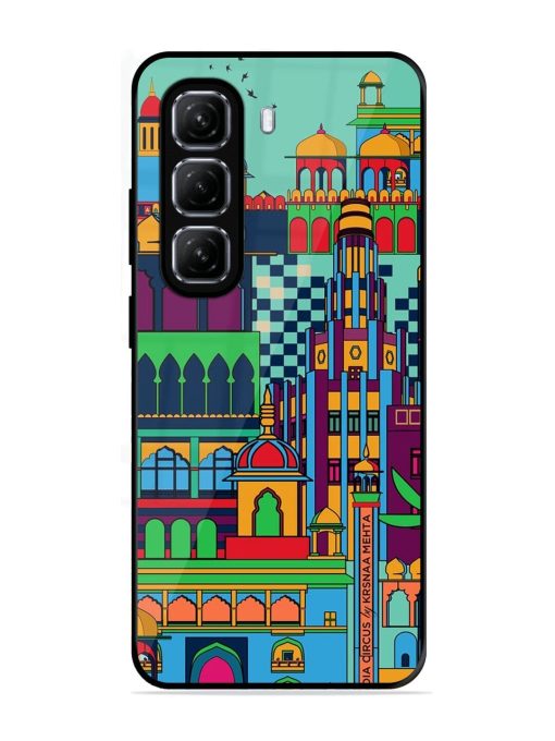 Indian Tapestry Glossy Soft Edge Case for Infinix Hot 50 (5G)