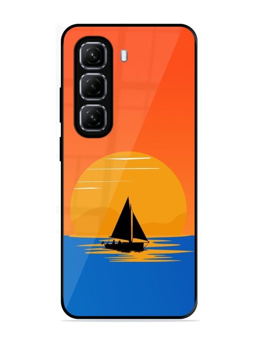Sunset Sail Glossy Soft Edge Case for Infinix Hot 50 (5G)