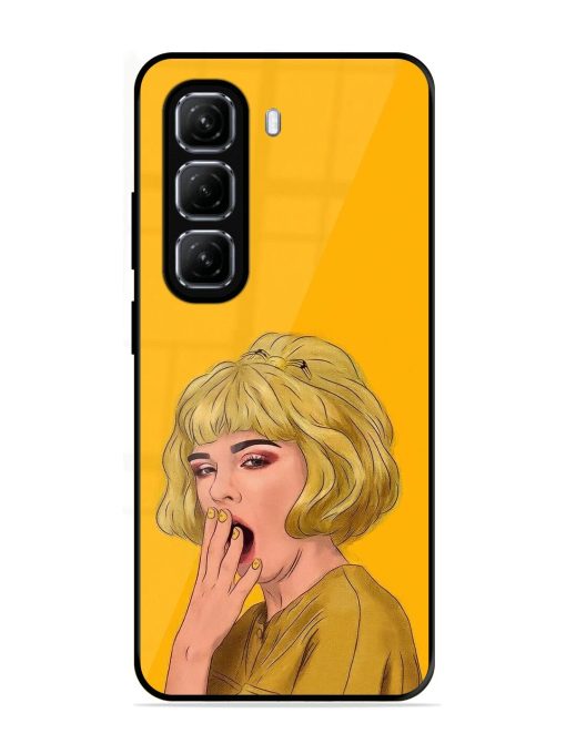 The Yaw Glossy Soft Edge Case for Infinix Hot 50 (5G)