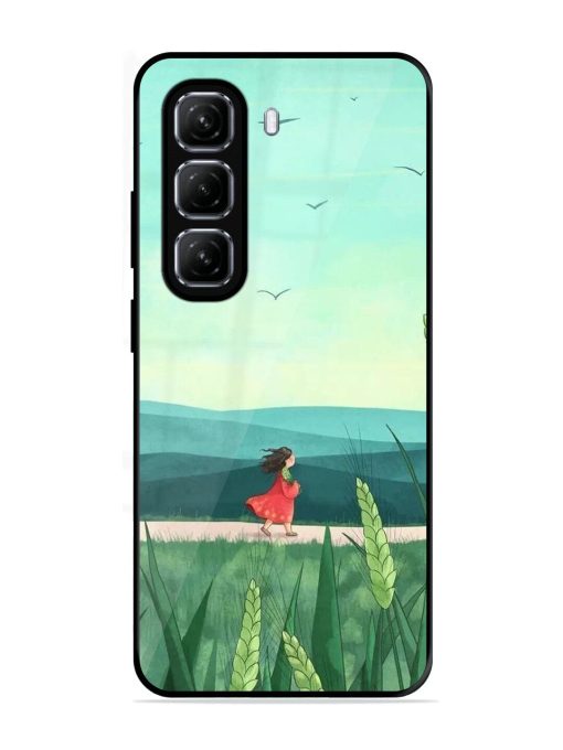 Solitude'S Serenity Glossy Soft Edge Case for Infinix Hot 50 (5G)