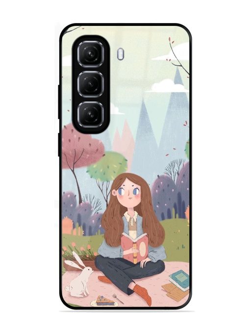 The Bookish Escape Glossy Soft Edge Case for Infinix Hot 50 (5G)