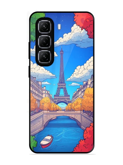 Parisian Panorama Glossy Soft Edge Case for Infinix Hot 50 (5G)