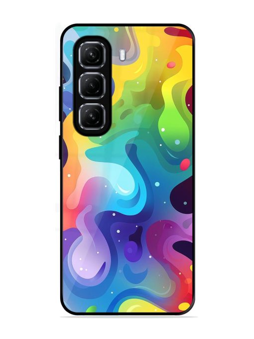 Rainbow River Glossy Soft Edge Case for Infinix Hot 50 (5G)